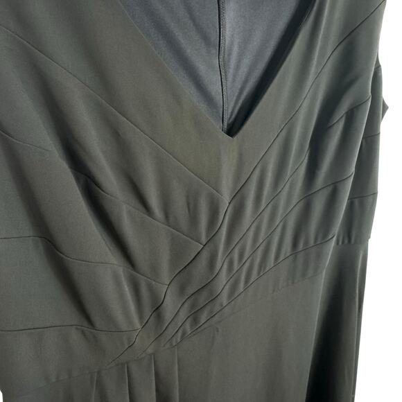 Lane Bryant Black Sleeveless Midi Dress 14 - Picture 3 of 9